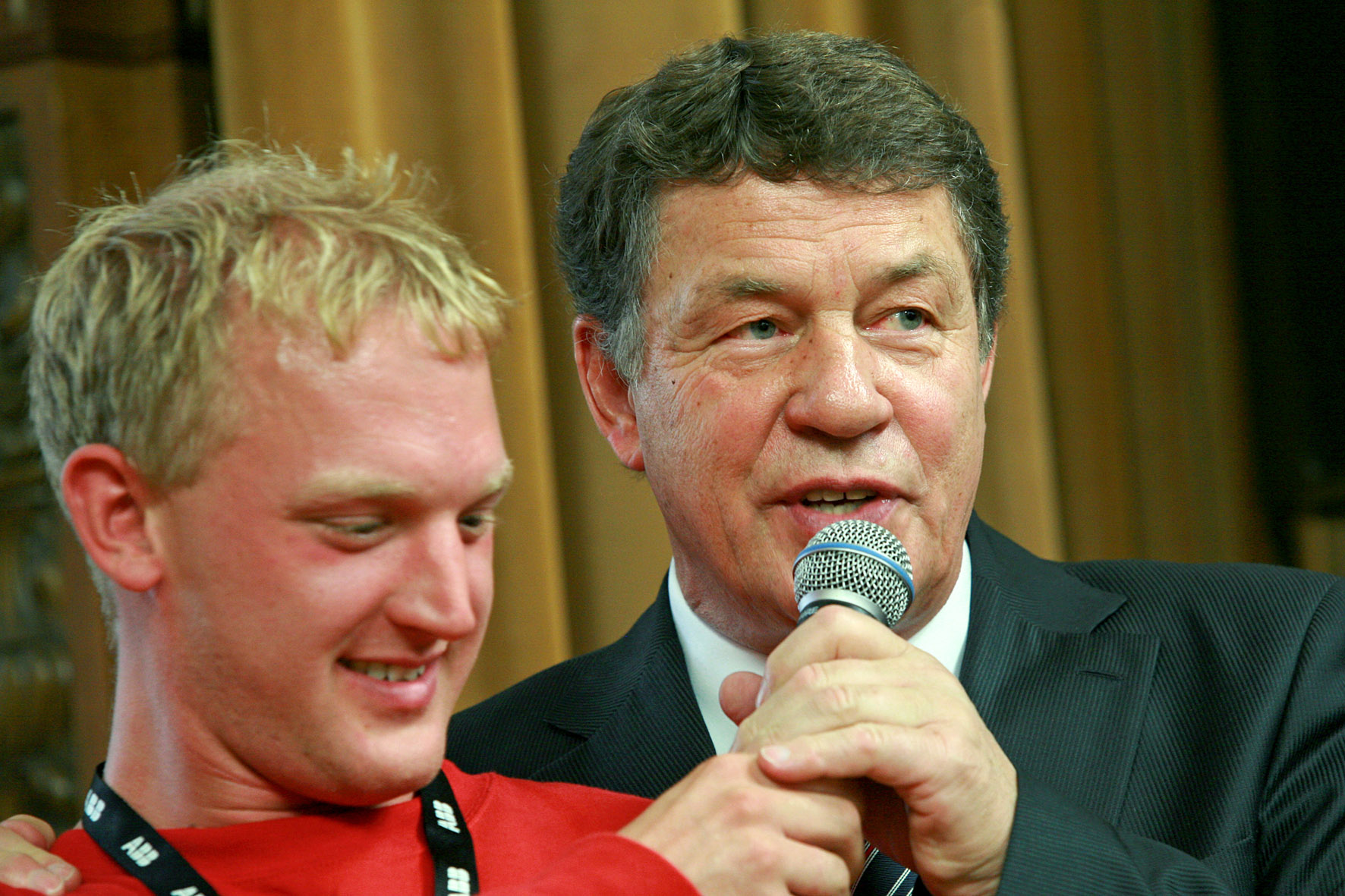 Otto Rehhagel beim Sportlereid